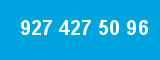 927 427 50 96 927 427 50 96
